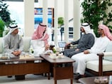 President Sheikh Mohamed meets Saudi Arabia's Minister of Defence in Abu Dhabi