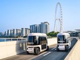 Driverless Glydways electric pods launched on Dubai's Bluewaters Island