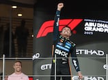 Lando Norris wins world title after finishing third in Abu Dhabi GP