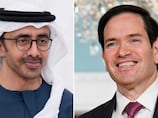 Sheikh Abdullah discusses Gaza, Sudan and Yemen with Marco Rubio