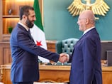President Al Shara and UN refugees chief discuss Syrians' safe return