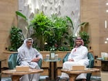 Sheikh Mansour bin Zayed meets Saudi Crown Prince Mohammed bin Salman