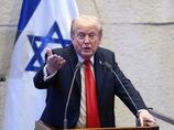 Trump hails 'dawn of new Middle East' in Knesset speech interrupted by anti-government MPs