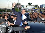 Syrian minister Al Shibani receives hero's welcome in Lebanon's Tripoli