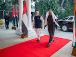 President Sheikh Mohamed and India's Modi hold talks in New Delhi as key deals made