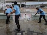 Huge clean-up operation in Dubai as stormy weather eases