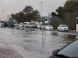 Heavy rain and thunder in Abu Dhabi and Dubai amid warning over 55kph winds