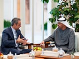 President Sheikh Mohamed receives Greek Prime Minister