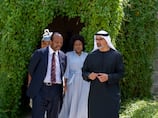 Sheikh Khaled receives King of Eswatini in Abu Dhabi