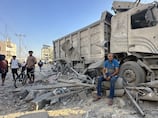 Aid is finally arriving in Gaza. Now the problem is finding the lorries and engine oil to deliver it