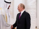 President Sheikh Mohamed discusses bilateral relations with Vladimir Putin