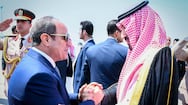 Egypt pledges support for Saudi Arabia as Houthis warn Cairo against military intervention