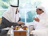Sheikh Mohamed says UAE 'moving forward with confidence' in visit to Ajman Ruler