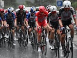Tadej Pogacar pulls over peloton as torrential hailstorm forces Vuelta a Espana stage to be abandoned