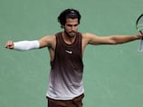 US Open: Alcaraz makes winning return as Tsitsipas shocks Fils and Sabalenka and Swiatek advance