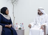 Sheikh Mohammed bin Rashid meets President of Tanzania at Dubai summit