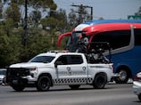 Iran team escorted to Tijuana stadium by Mexico's National Guard
