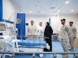 Sheikh Mansour bin Zayed tours Abu Dhabi's 100-bed floating hospital dedicated to trauma care