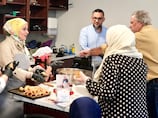 Kibbeh and courage: How a Syrian family is catering for an uncertain future in the US