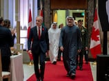 Sheikh Khaled attends dinner hosted by Canada's PM during official visit