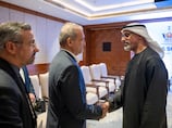 Sheikh Khaled meets Iranian President at Brics summit