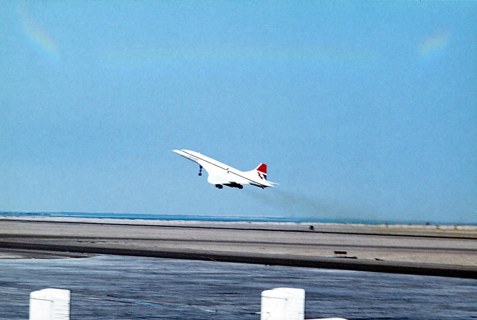 Pli Concorde  Koweït août 1974 